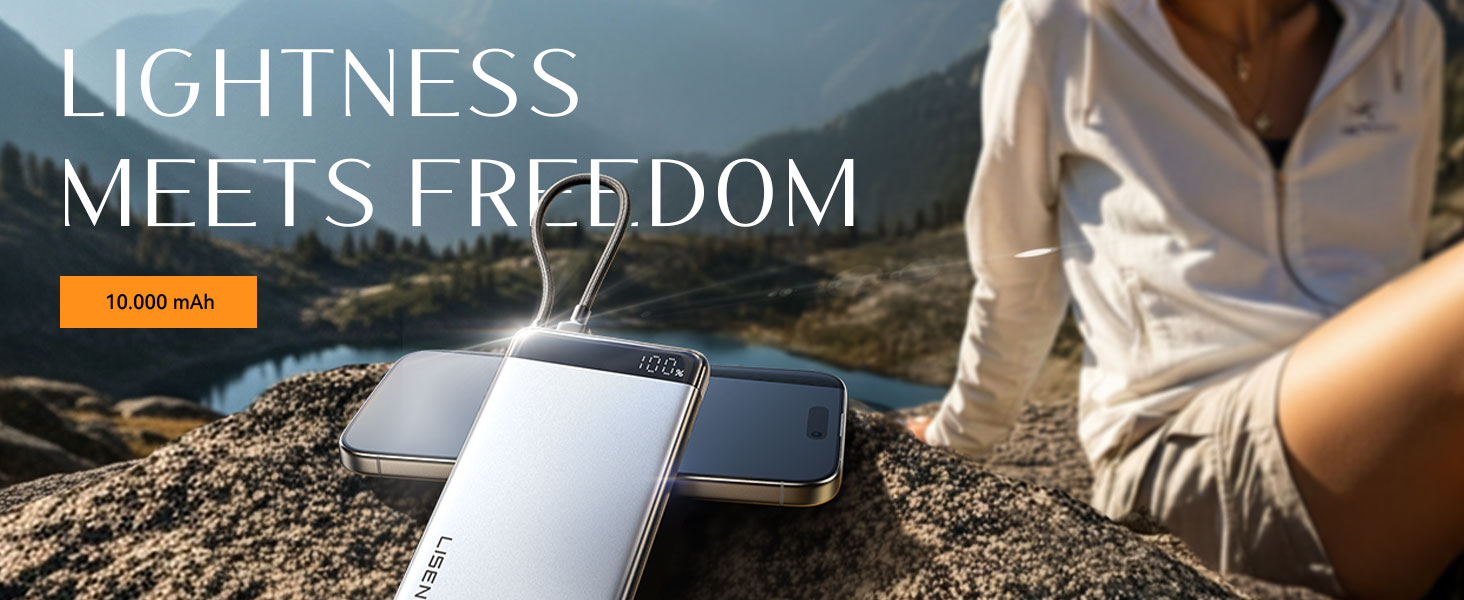power bank with built in cable