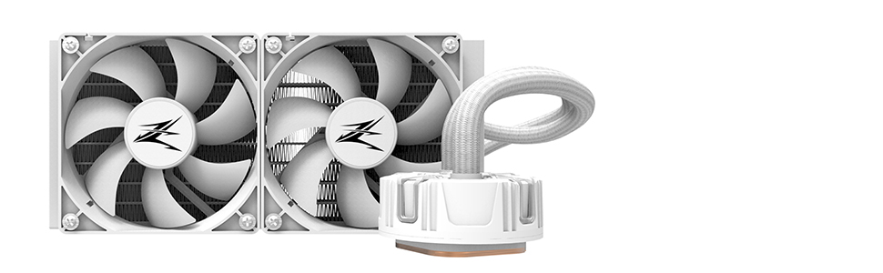 Amazon.co.jp: ZALMAN Reserator5 Z24 White 簡易水冷CPU