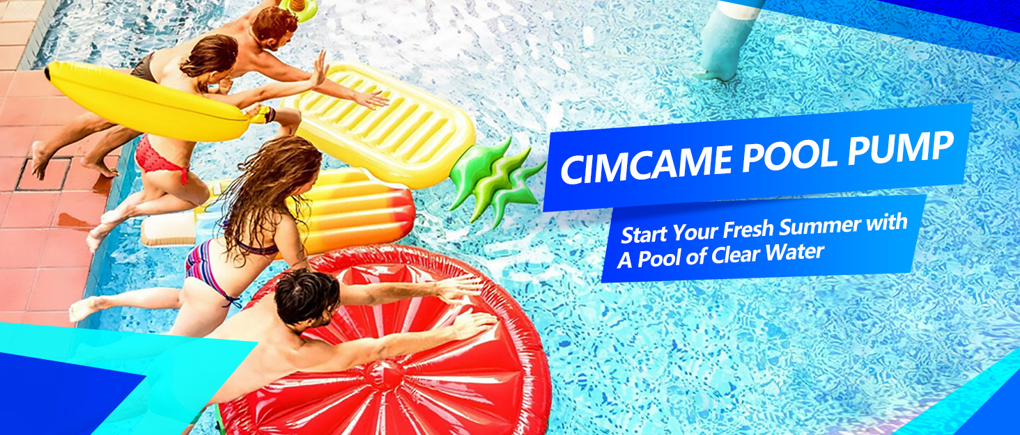 Cimcame Sand Filter Pump for Above Ground Pool 10000GAL