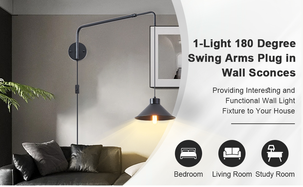 plug in wall sconce