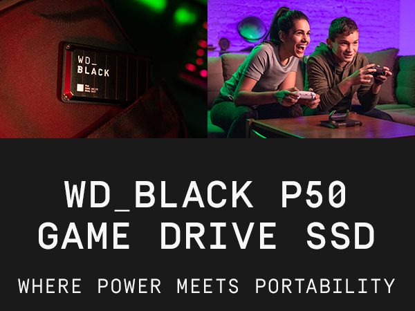 WD_Black 4TB P50-Game Drive Portable External Solid State