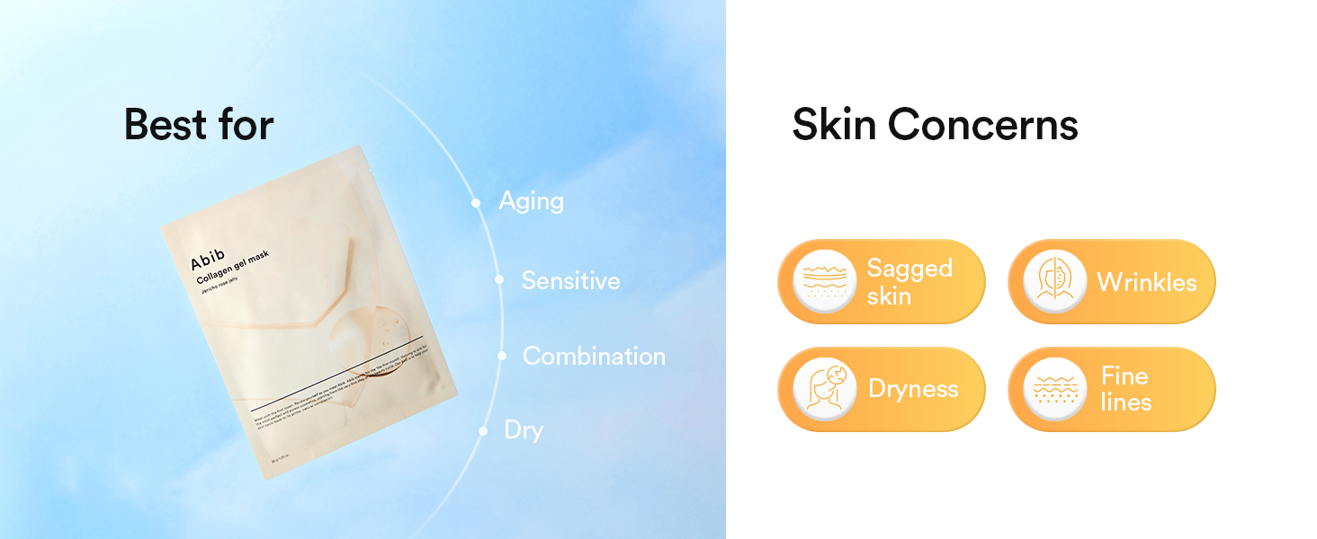 Abib Collgen Mask Sheet Jericho Rose Jelly