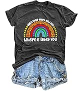 Happy Dot Day Shirt Women Make Your Mark and See Where It Takes You Shirts Funny Art Teacher Shir...