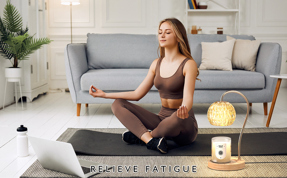 candle warmer lamp with timer