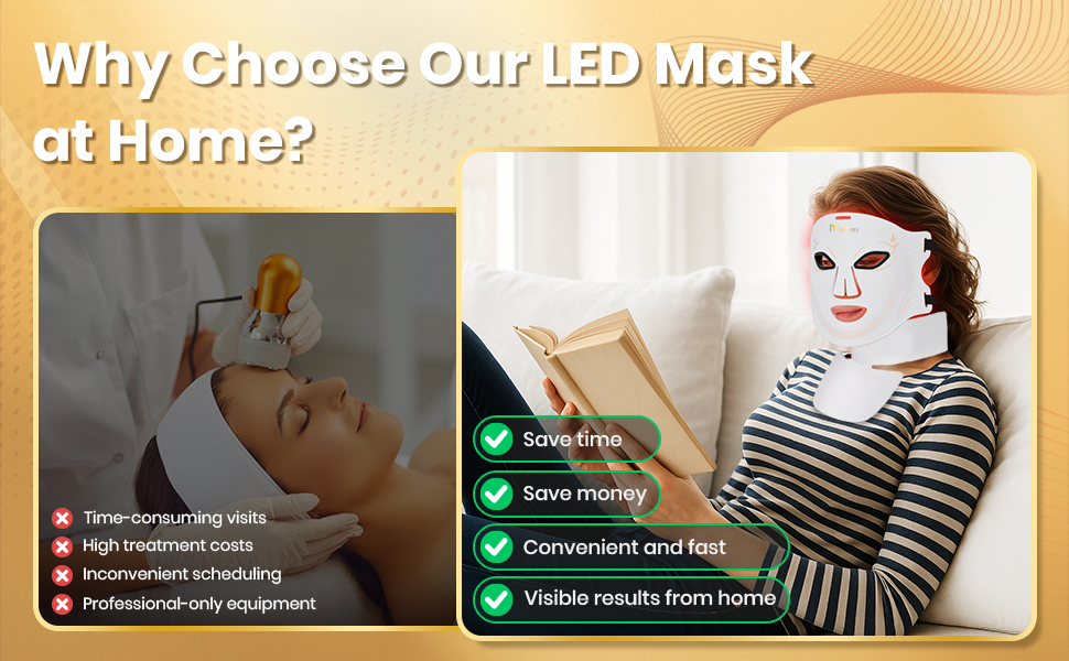 face red light therapy mask