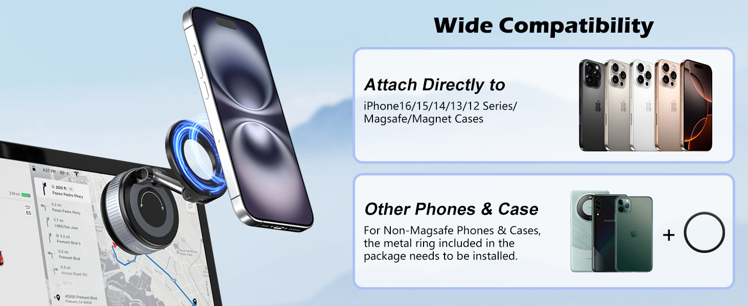 Wide compatibility