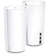TP-Link Deco AXE11000 Tri-Band WiFi 6E Mesh System(Deco XE200) - Replaces Wireless Internet Route...