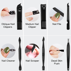 12 pc manicure set