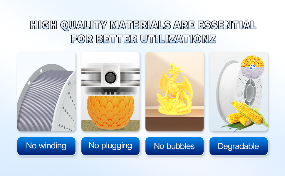 HIGH QUALITY MATERIALS ARE ESSENTIAL FOR BETTER UTILIZATIONZ