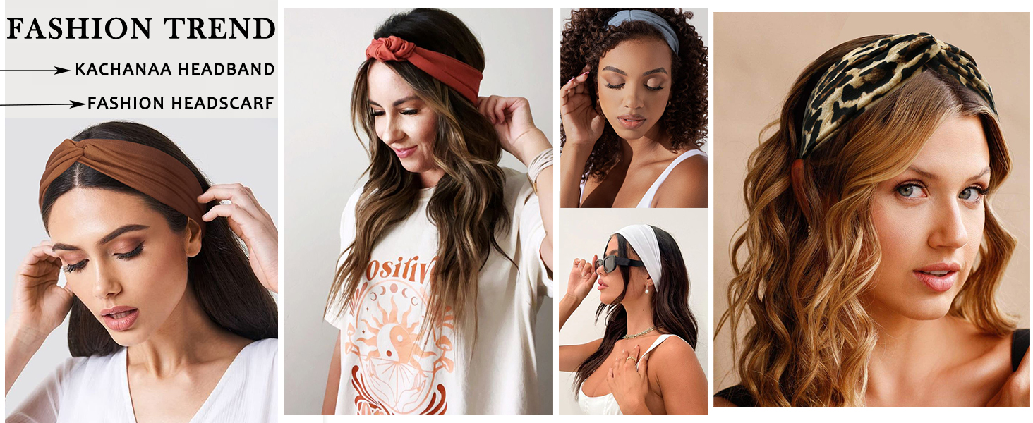 Non-Slip Boho Women's Headbands