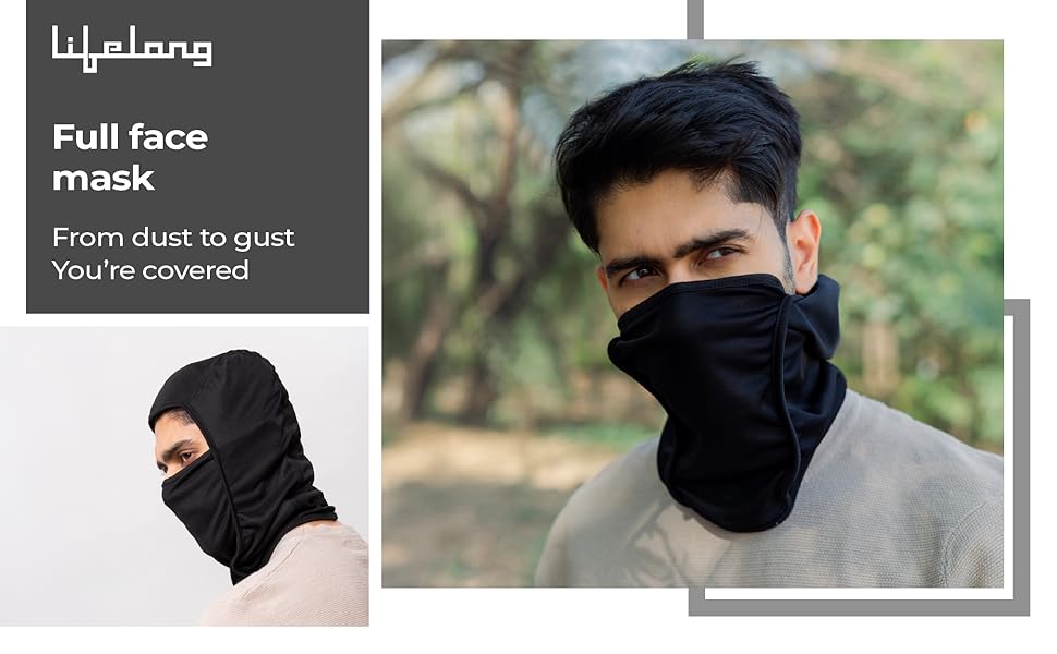 Lifelong Full Face Helmet Mask