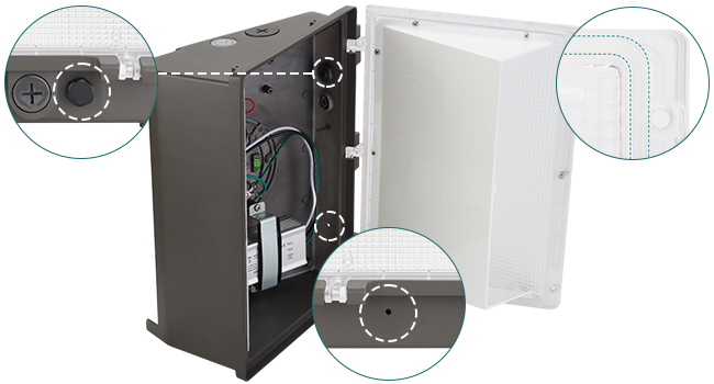 A+4-1_kadision 120W LED Wall Pack Light_Waterproof and breathable