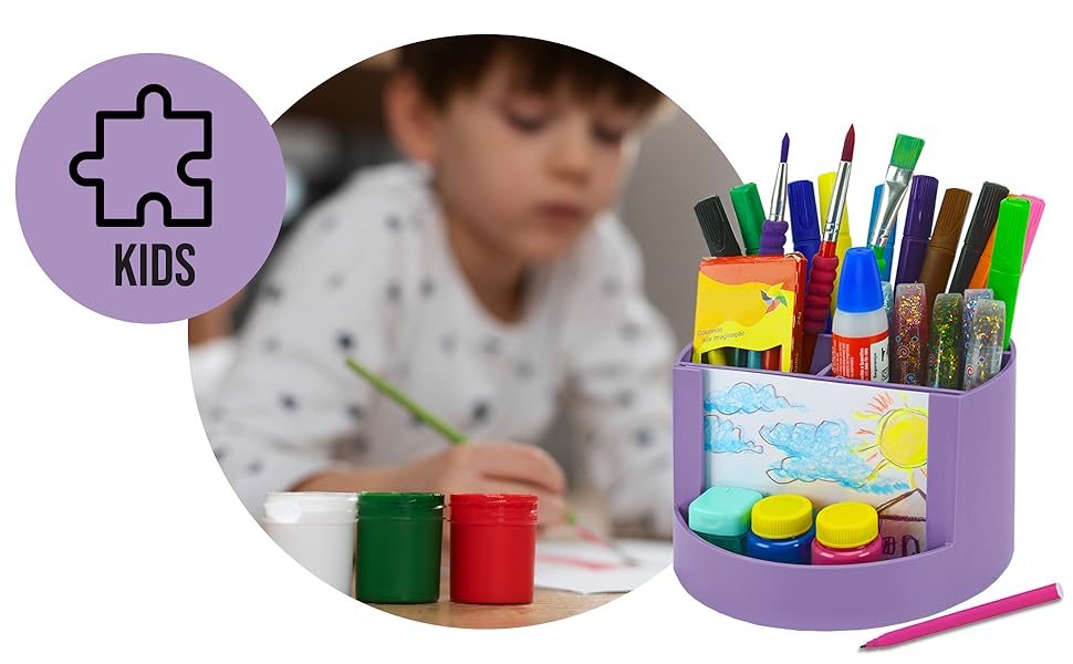 Good for Children's Crafting Items, School Accessories and Art Supplies Storage