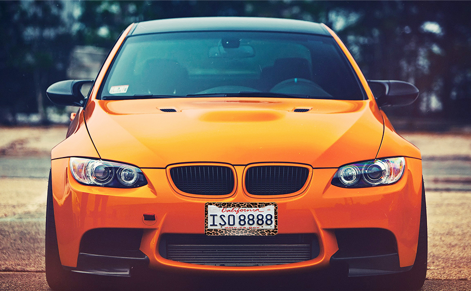 American Flag License Plate Frames Black Patriotic Flag