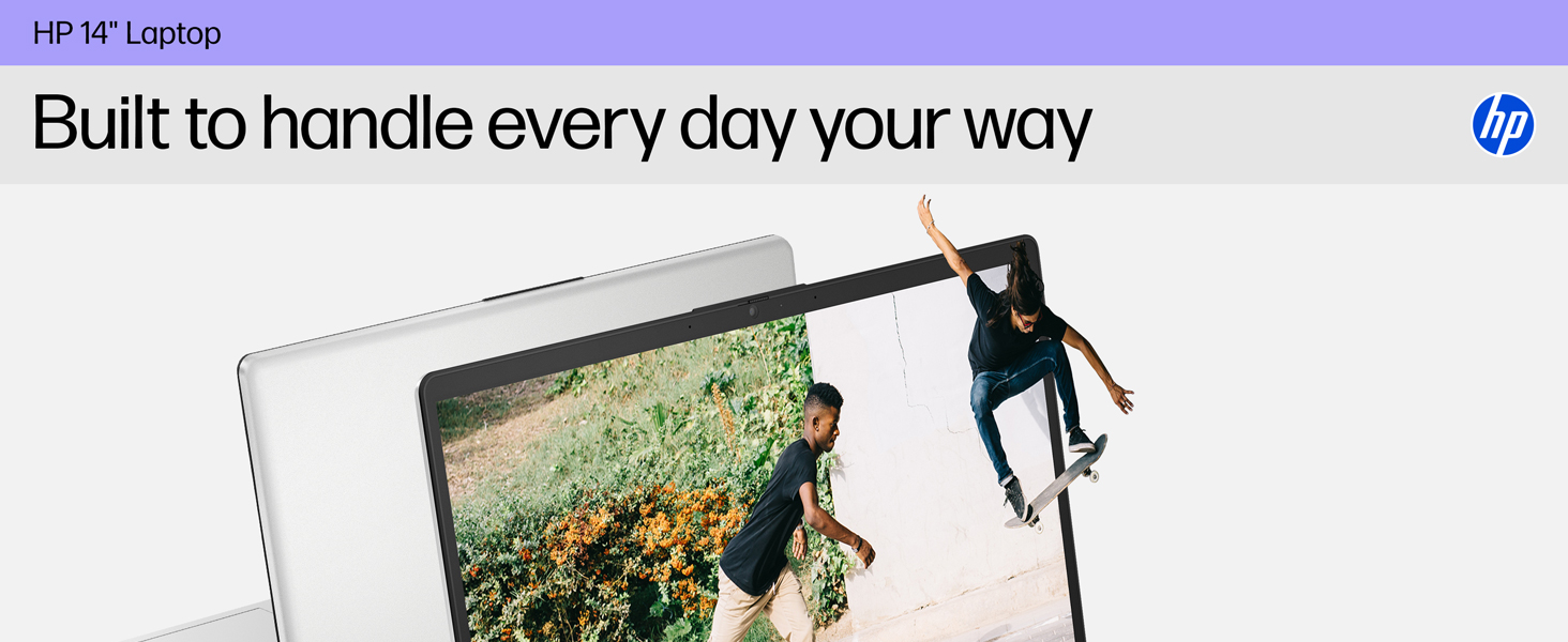 hp 14 inch laptop pc every day everyday daily use school work college class reliable quality