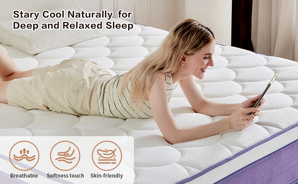 breatgable bed queen mattress