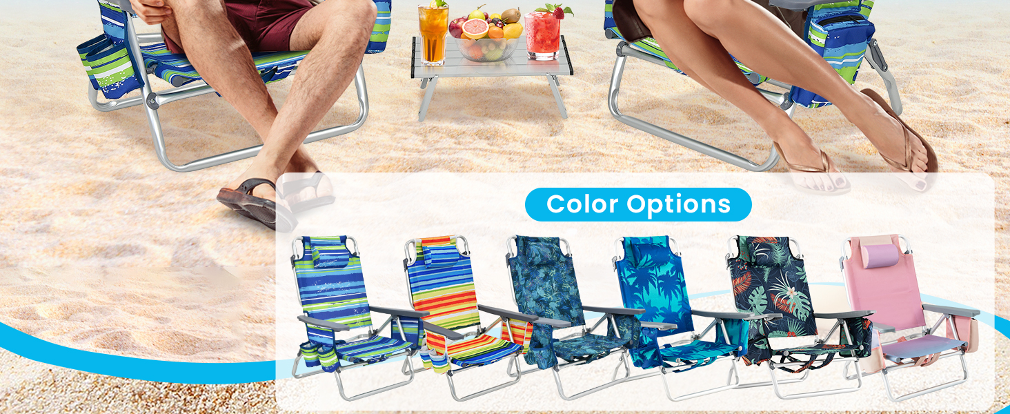 beach chairs