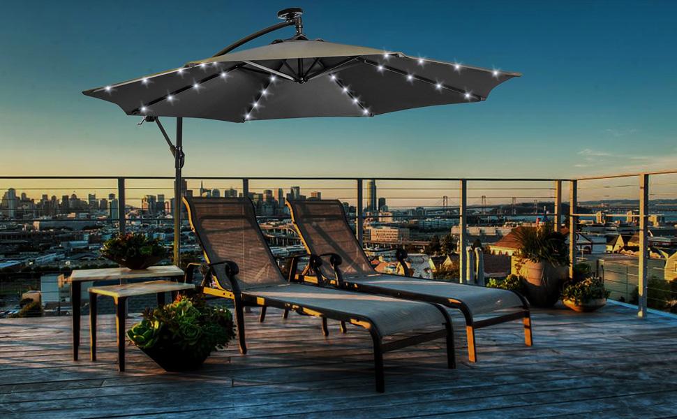 garden parasol umbrella,patio umbrella,banana parasol,3m cantilever parasol,sun umbrella for garden