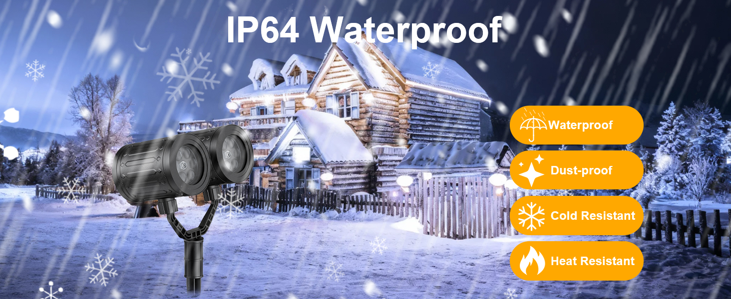 christmas light projector outdoor