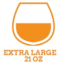 Extra Large 21 oz wine glass