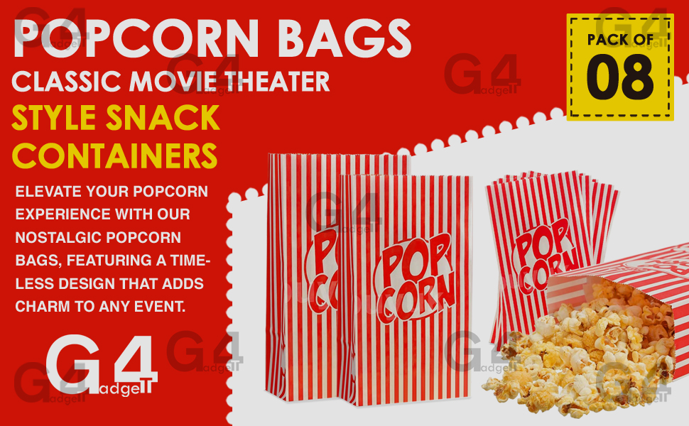 popcorn paper bags popcorn boxes popcorn seasoning small paper bags popcorn movie night accessories