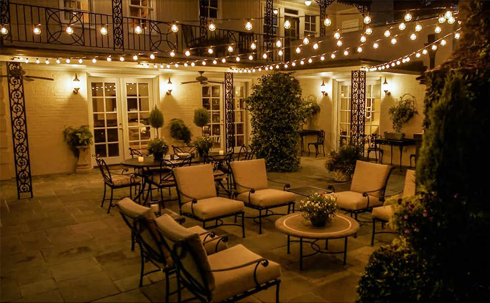 string lights for patio