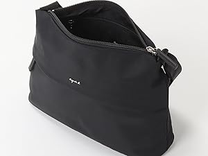 美品　agnes b.　アニエスベー　ショルダーバッグ　黒　NS24-09 agnes b. ショルダーバッグ バッグ NS24−09 レディース