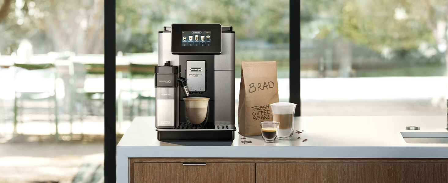 De'Longhi Primadonna Soul, Fully Automatic Coffee Machine, ECAM61075MB