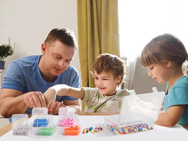 DIY bracelet, bead storage box