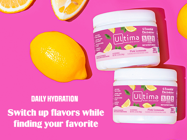 Switch up flavors while finding your favorite electrolyte powder