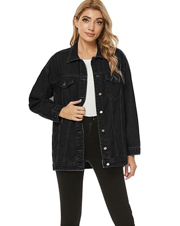 Oversized Jean Jacket for Women