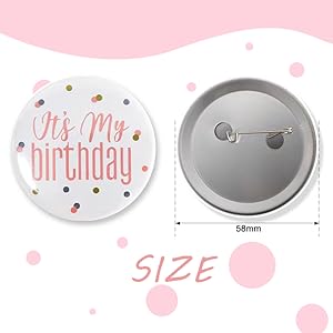 It&#39;s My Birthday Button
