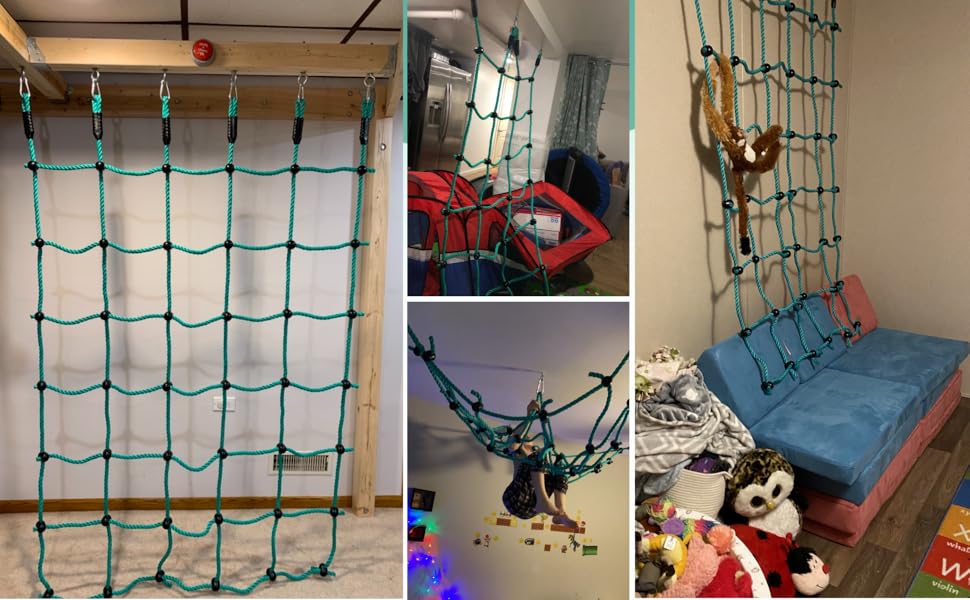 Climbing Cargo Net, Indoor Climbing net, Outdoor Cargo Webbing Net, Military Climbing Cargo Net