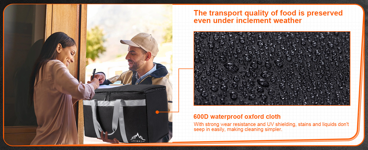 Insulated Food Delivery Bag