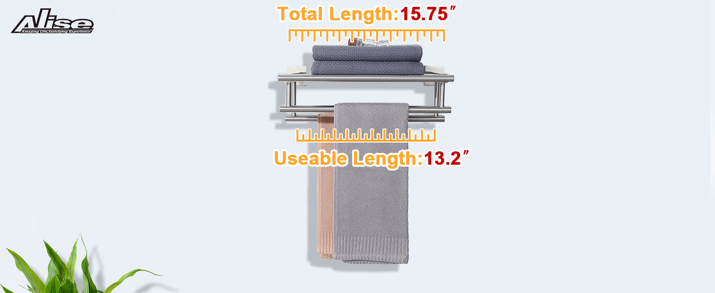towel rack for bathroom wall