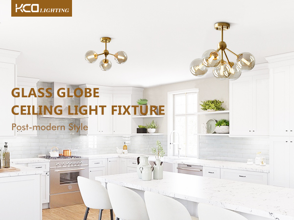 Amber Grass Chandelier 5灯 Mid-Century 3-Tier Chandelier in Amber & Smoked Glass Shades