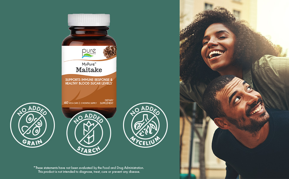 No added starch, mycelium, or grain 