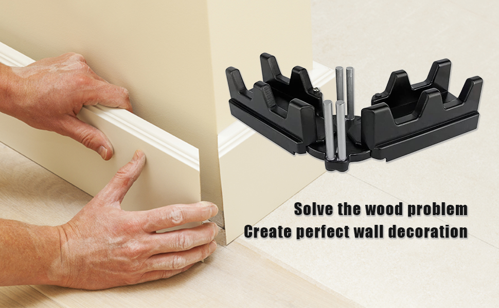2in1 Mitre Measuring Cutting Tool, Measuring and Sawing Mitre Angles