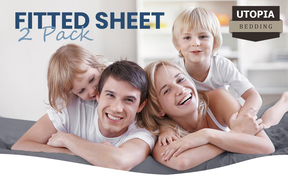 Fitted Sheet 2 Pack
