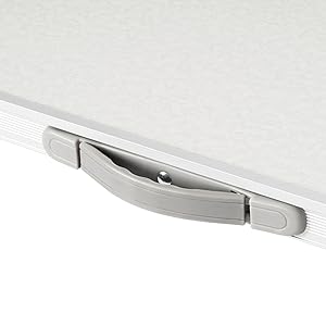 WOLTU Multifunctional Folding Camping Table. Garden Table. Balcony Table. Side Table For Garden. Terrace. Balcony Or Picnic In Aluminium And MDF. Cream 18 1