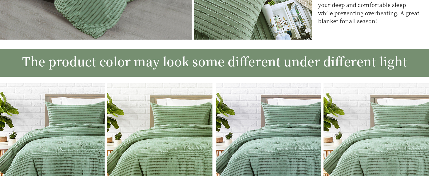 HOMBYS Oversized King Boho Comforter Set for King Bed
| HOMBYS Sage Green Tufted Jacquard Geometry Bedding with 2 Pi 3bb7c226 Cab0 42ca 9cf6 3f8e3b36dd09. CR0,0,1464,600 PT0 SX1464 V1