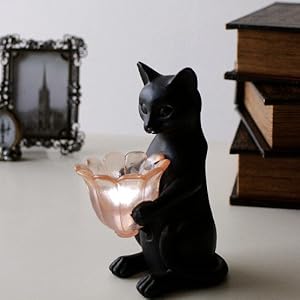 Amazon.co.jp: 猫 置物 置き物 アンティーク おしゃれ ねこ ネコ