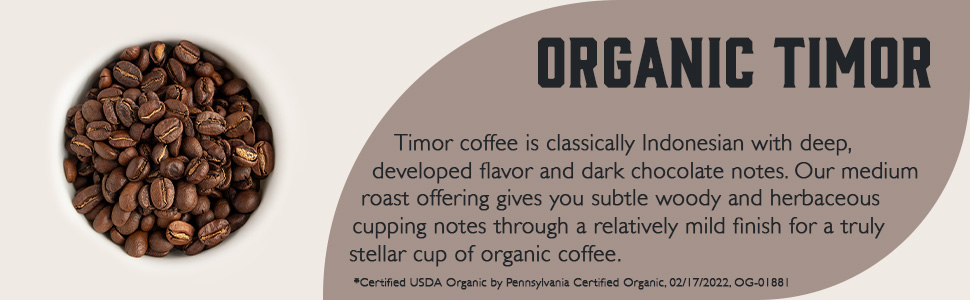Organic Timor description