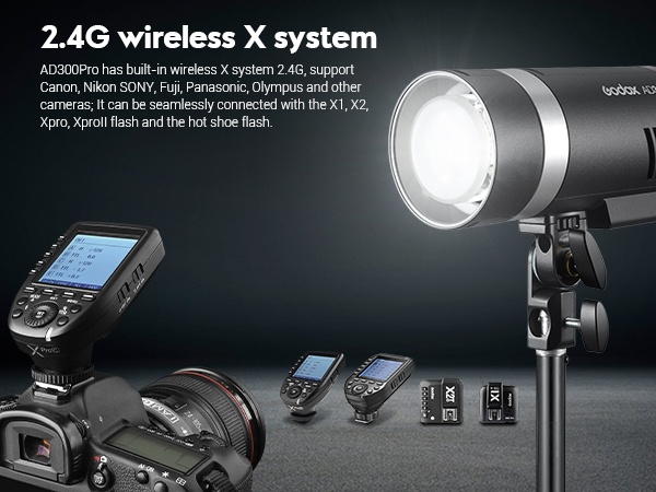 GODOX AD300 Pro Outdoor Flash Strobe with High-Speed Sync