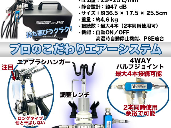 Amazon.co.jp: 【エアブラシワークス】エアブラシパワー