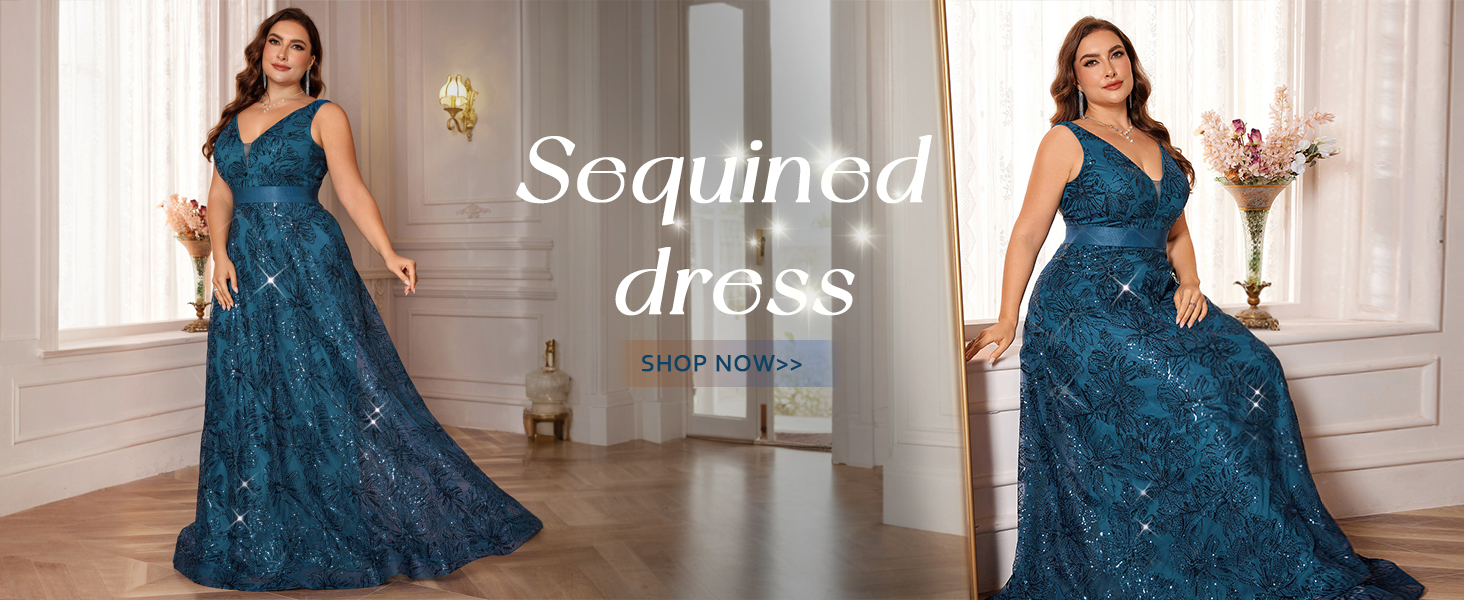 Plus Size Tank Evening Dress