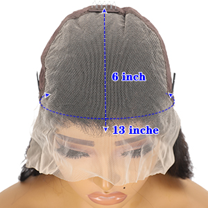 13x6 Body Wave Lace Front Wig HD Transparent