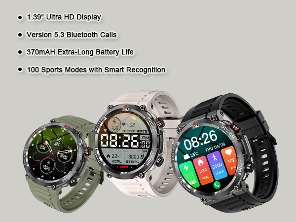 Smartwatches with 1.39