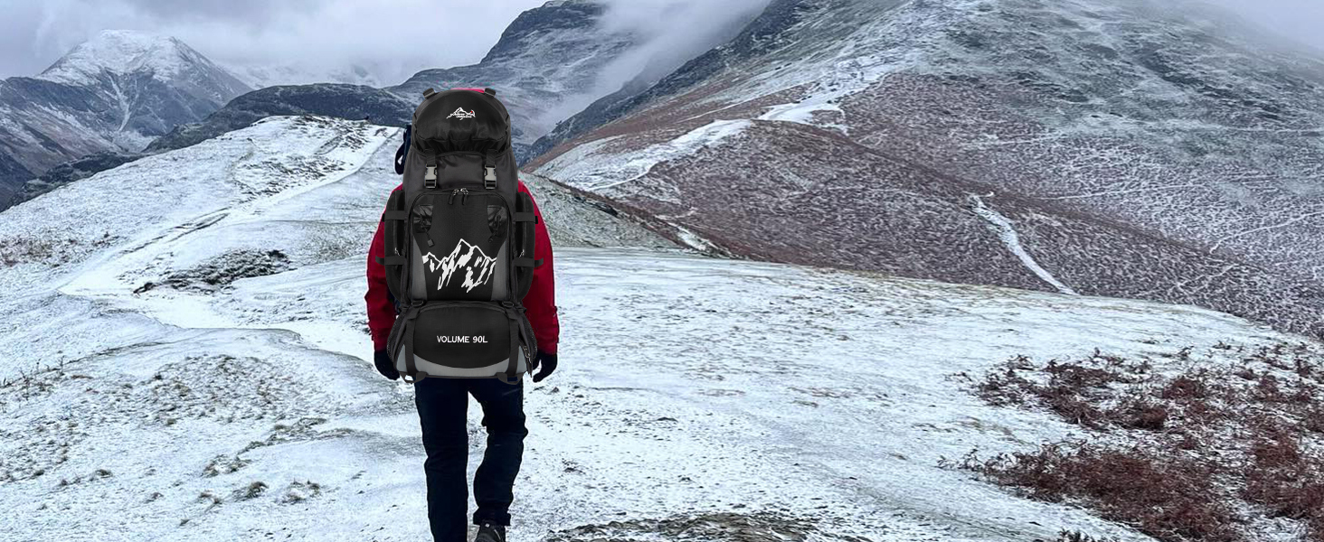 90L Hiking backpack