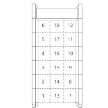 18 zones metal detector megadetector walk through